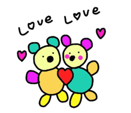 Bear kid sticker #2323070