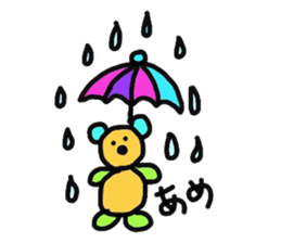 Bear kid sticker #2323075