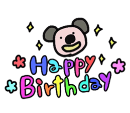 Bear kid sticker #2323083