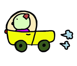 Bear kid sticker #2323086