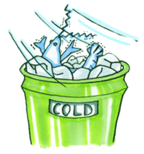 blue crawfish sticker #2323185