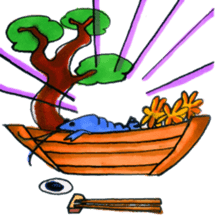 blue crawfish sticker #2323210