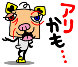 funny face manga sticker #2323218