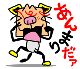 funny face manga sticker #2323243
