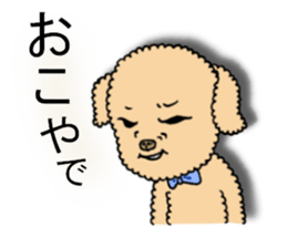 Happy days of Toy Poodle sticker #2323571