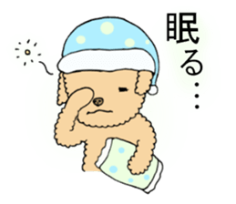 Happy days of Toy Poodle sticker #2323574