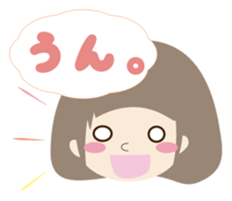 Warm fuzzy sticker can be used everyday sticker #2324336