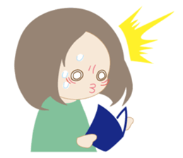 Warm fuzzy sticker can be used everyday sticker #2324348