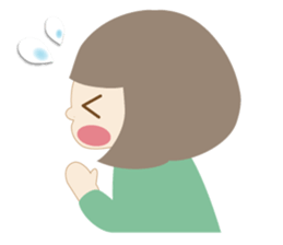 Warm fuzzy sticker can be used everyday sticker #2324350