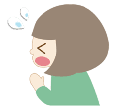 Warm fuzzy sticker can be used everyday sticker #2324350