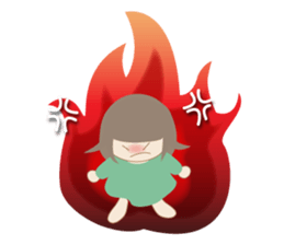 Warm fuzzy sticker can be used everyday sticker #2324351