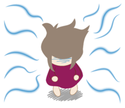 Warm fuzzy sticker can be used everyday sticker #2324352