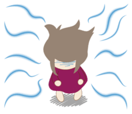 Warm fuzzy sticker can be used everyday sticker #2324352