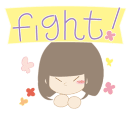 Warm fuzzy sticker can be used everyday sticker #2324353