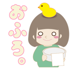 Warm fuzzy sticker can be used everyday sticker #2324364