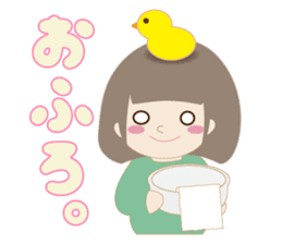 Warm fuzzy sticker can be used everyday sticker #2324364