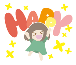 Warm fuzzy sticker can be used everyday sticker #2324375