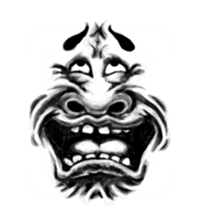 Face man sticker #2325098