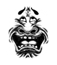 Face man sticker #2325098