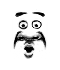 Face man sticker #2325100