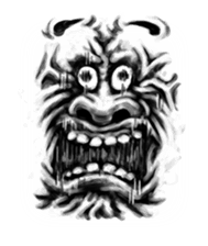 Face man sticker #2325105