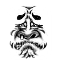 Face man sticker #2325106