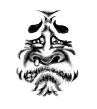 Face man sticker #2325106