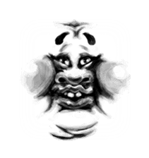 Face man sticker #2325113