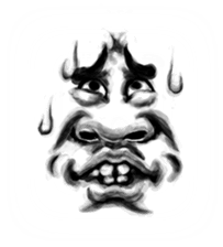 Face man sticker #2325118