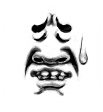 Face man sticker #2325119