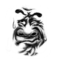 Face man sticker #2325120