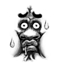 Face man sticker #2325123