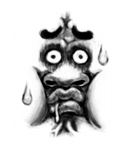 Face man sticker #2325123