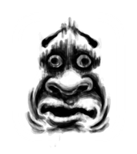 Face man sticker #2325125