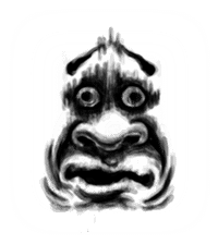 Face man sticker #2325125