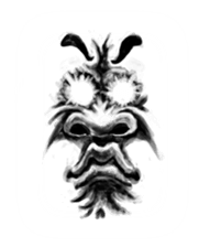 Face man sticker #2325126