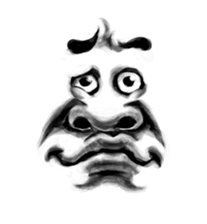 Face man sticker #2325128