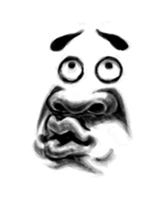 Face man sticker #2325130