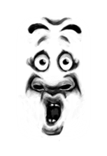 Face man sticker #2325131