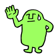 Moai Face Jr. sticker #2325755