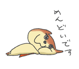 heaven's  punishment dog sticker #2326384