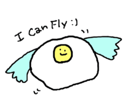 Daily life of the fried eggs sticker #2326736