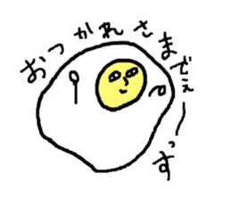 Daily life of the fried eggs sticker #2326745