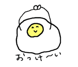Daily life of the fried eggs sticker #2326746