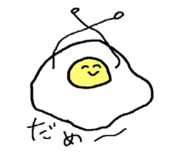 Daily life of the fried eggs sticker #2326747