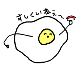 Daily life of the fried eggs sticker #2326752