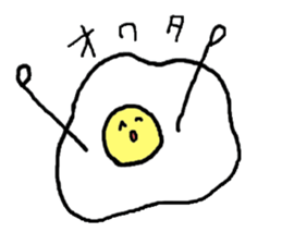 Daily life of the fried eggs sticker #2326754