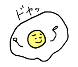 Daily life of the fried eggs sticker #2326758