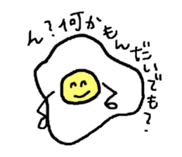 Daily life of the fried eggs sticker #2326763