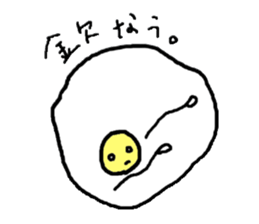 Daily life of the fried eggs sticker #2326766